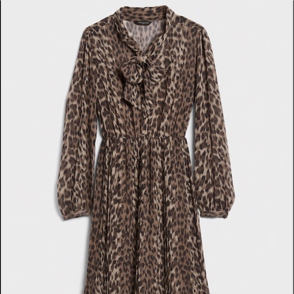 Banana Republic ., Animal print dress 🐆SZ 4 - Picture 3 of 10